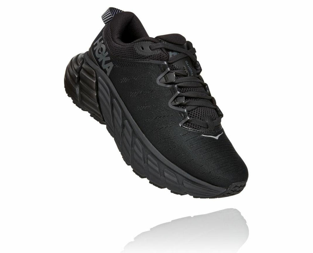 Women Road Running | HOKA ONE ONE Gaviota 3 Black / Black