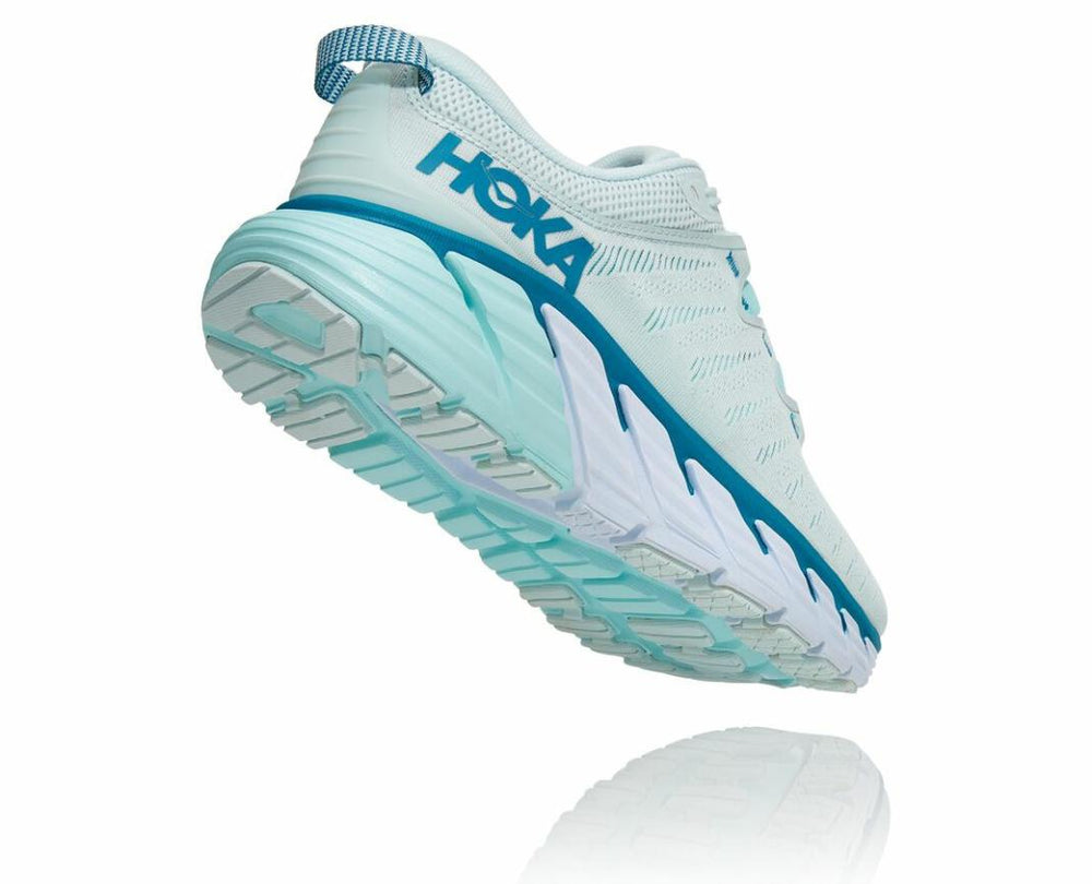 Women Road Running | HOKA ONE ONE Gaviota 3 Morning Mist / Blue Tint