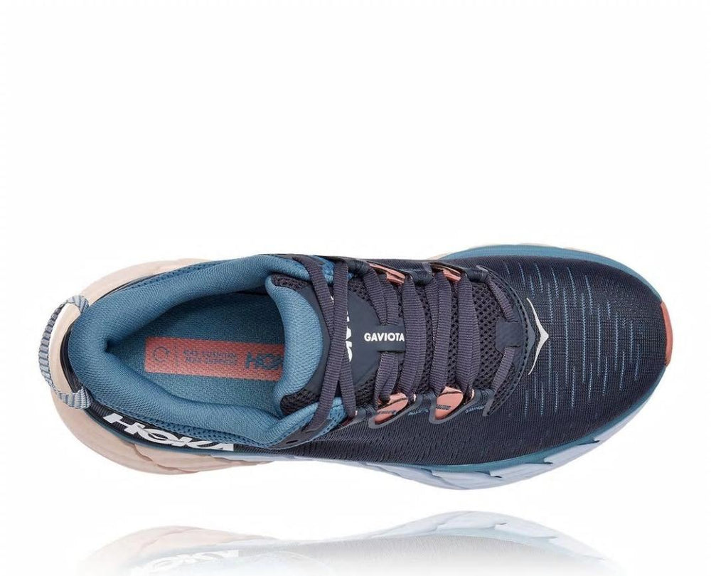 Women Road Running | HOKA ONE ONE Gaviota 3 Ombre Blue / Rosette