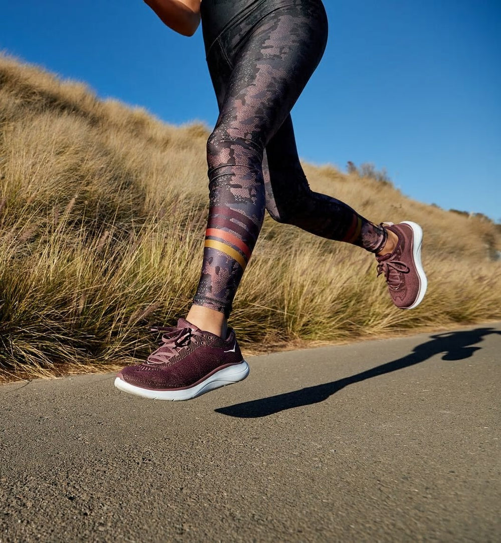 Women Road Running | HOKA ONE ONE Hupana Flow Rose Brown / Deep Mahogany