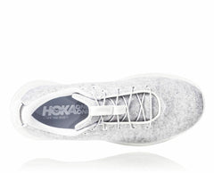 Women Road Running | HOKA ONE ONE Hupana Flow Wool Lunar Rock / Blanc De Blanc
