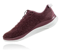 Women Road Running | HOKA ONE ONE Hupana Flow Wool Rose Brown / Evening Sand
