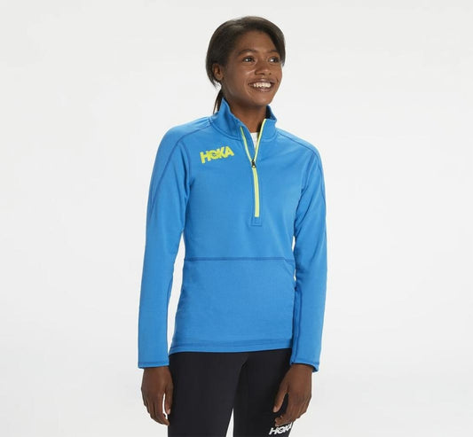 Women Tops | HOKA ONE ONE 1/2 Zip Midlayer Diva Blue