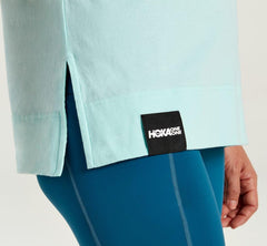Women Tops | HOKA ONE ONE Brand Tee Blue Tint