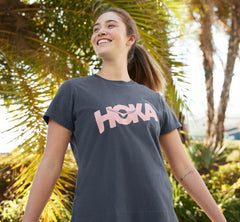 Women Tops | HOKA ONE ONE Brand Tee Ombre Blue