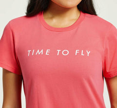 Women Tops | HOKA ONE ONE Brand Tee Paradise Pink / White