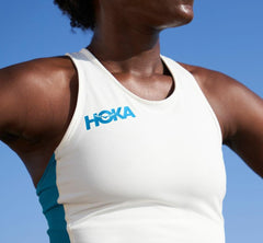 Women Tops | HOKA ONE ONE Fitted Tank White