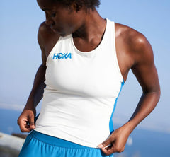 Women Tops | HOKA ONE ONE Fitted Tank White