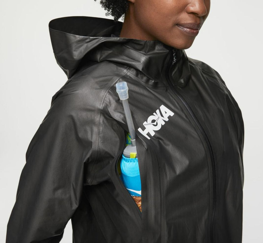 Women Tops | HOKA ONE ONE GORE-TEX Shakedry™ Run Jacket Black