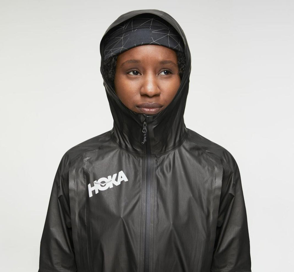 Women Tops | HOKA ONE ONE GORE-TEX Shakedry™ Run Jacket Black