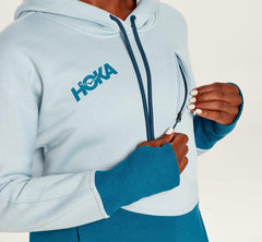 Women Tops | HOKA ONE ONE Hoodie Blue Fog