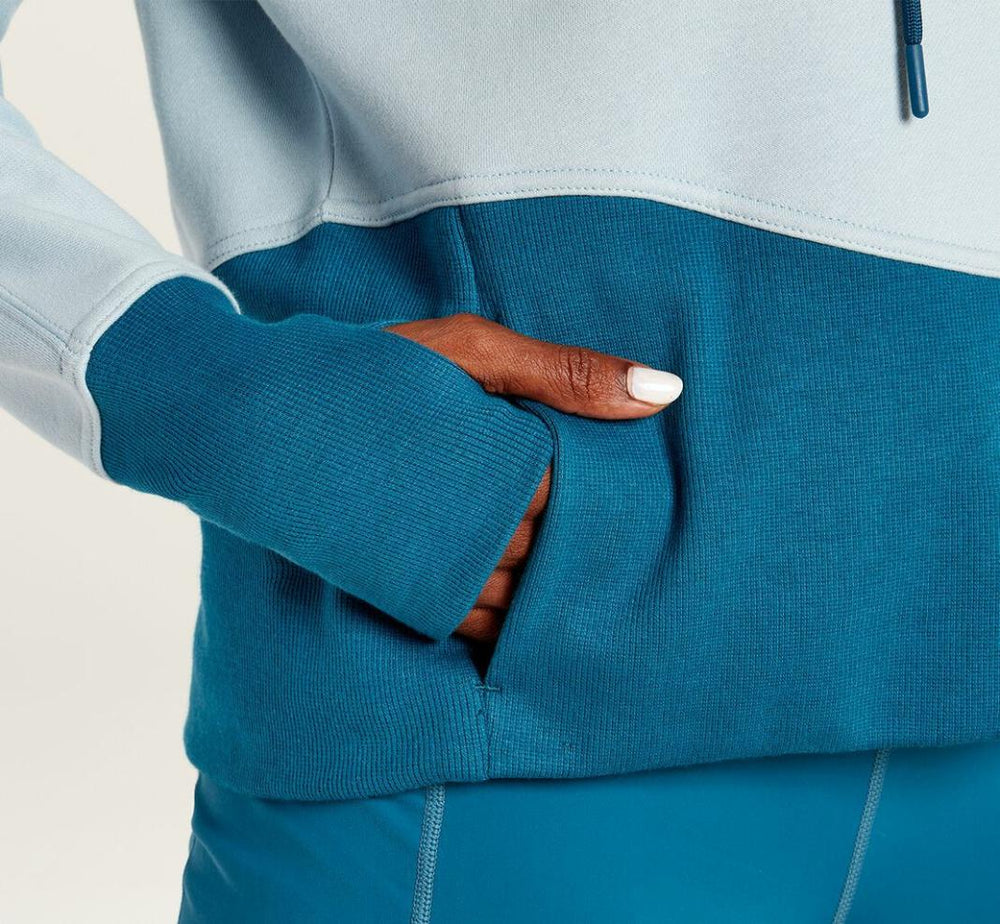 Women Tops | HOKA ONE ONE Hoodie Blue Fog