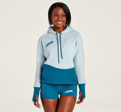 Women Tops | HOKA ONE ONE Hoodie Blue Fog