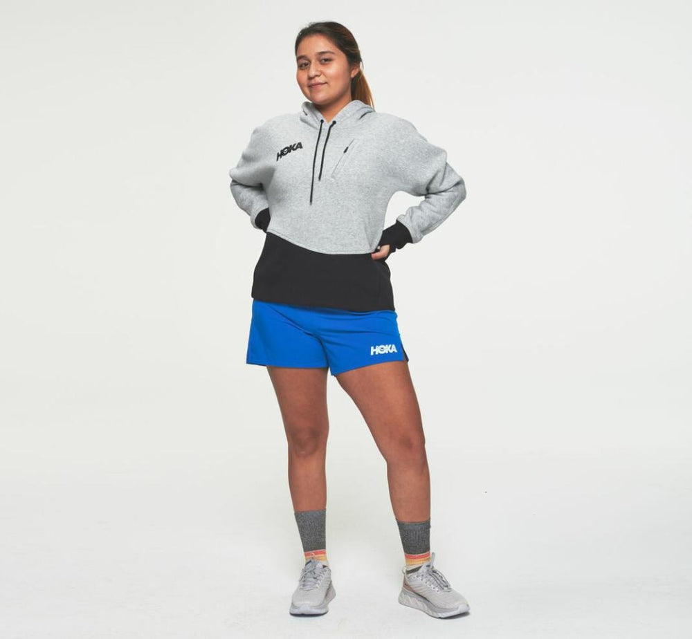 Women Tops | HOKA ONE ONE Hoodie Heather Grey