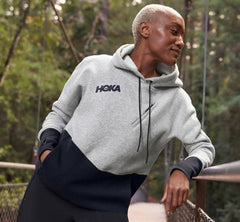Women Tops | HOKA ONE ONE Hoodie Heather Grey