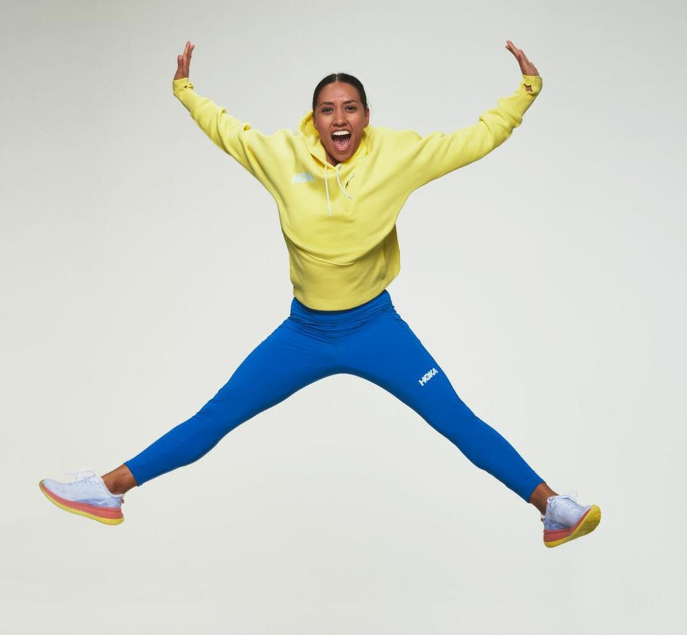 Women Tops | HOKA ONE ONE Hoodie Limelight