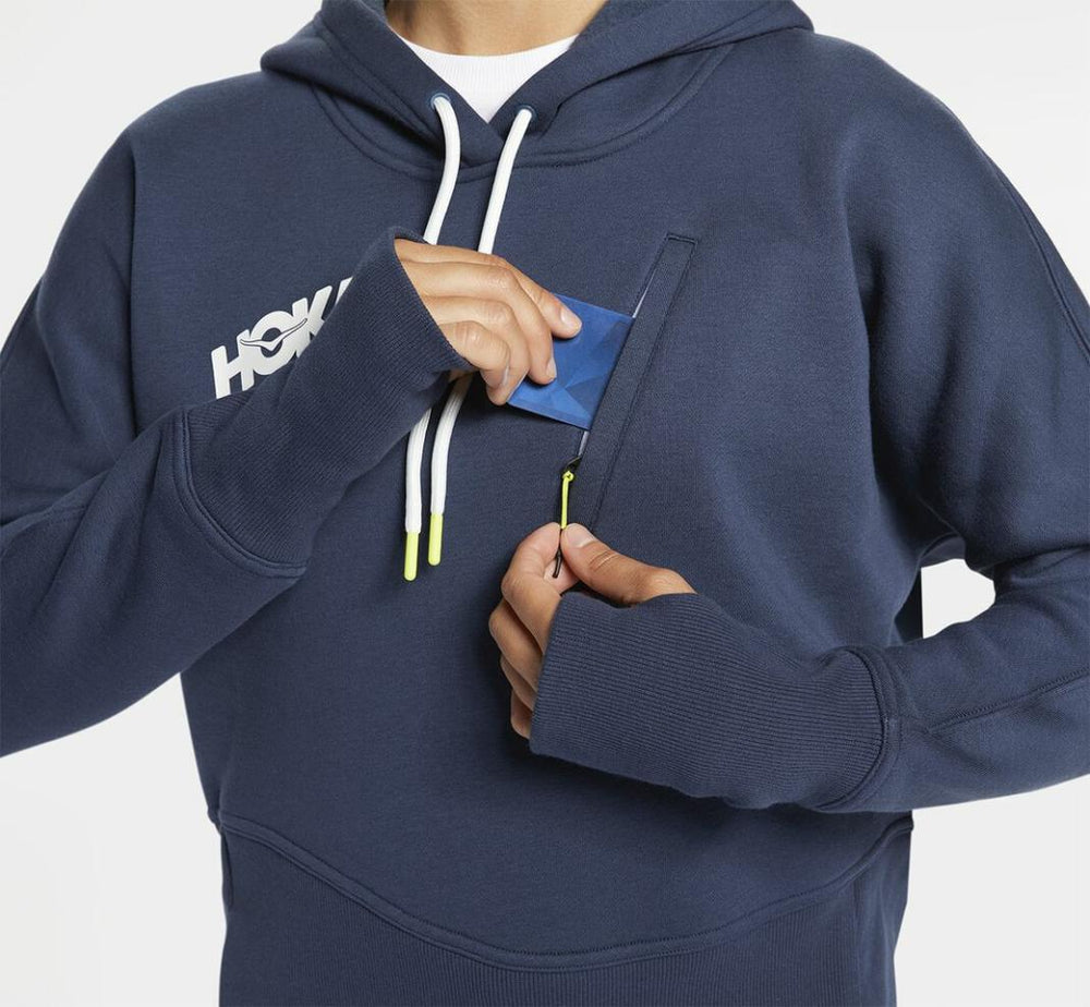 Women Tops | HOKA ONE ONE Hoodie Moonlit Ocean