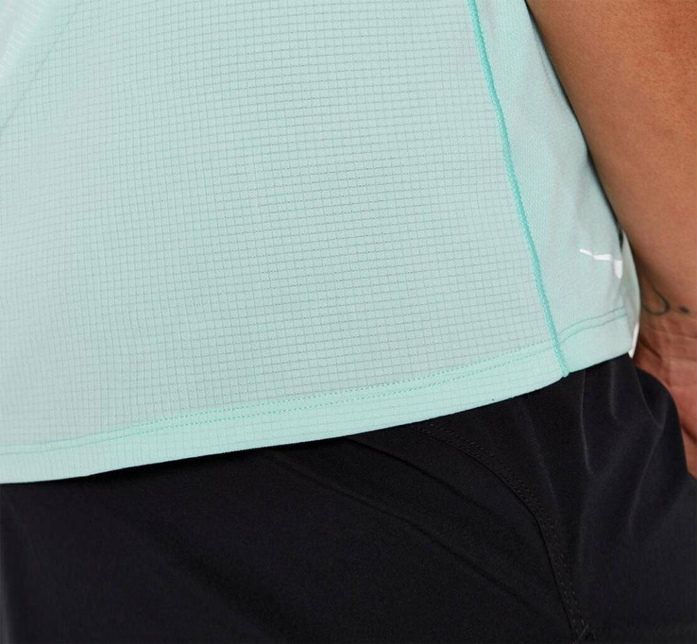 Women Tops | HOKA ONE ONE Performance Short Sleeve Blue Tint