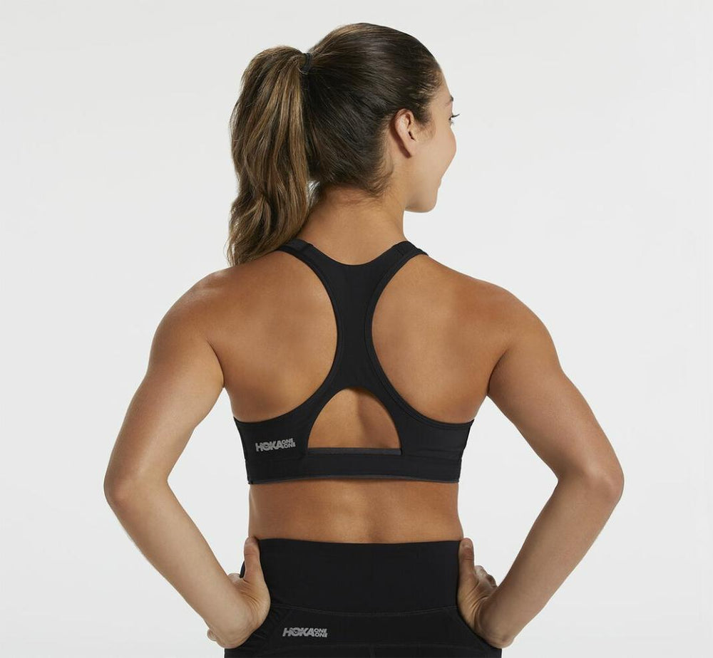 Women Tops | HOKA ONE ONE Performance Sports Bra Black