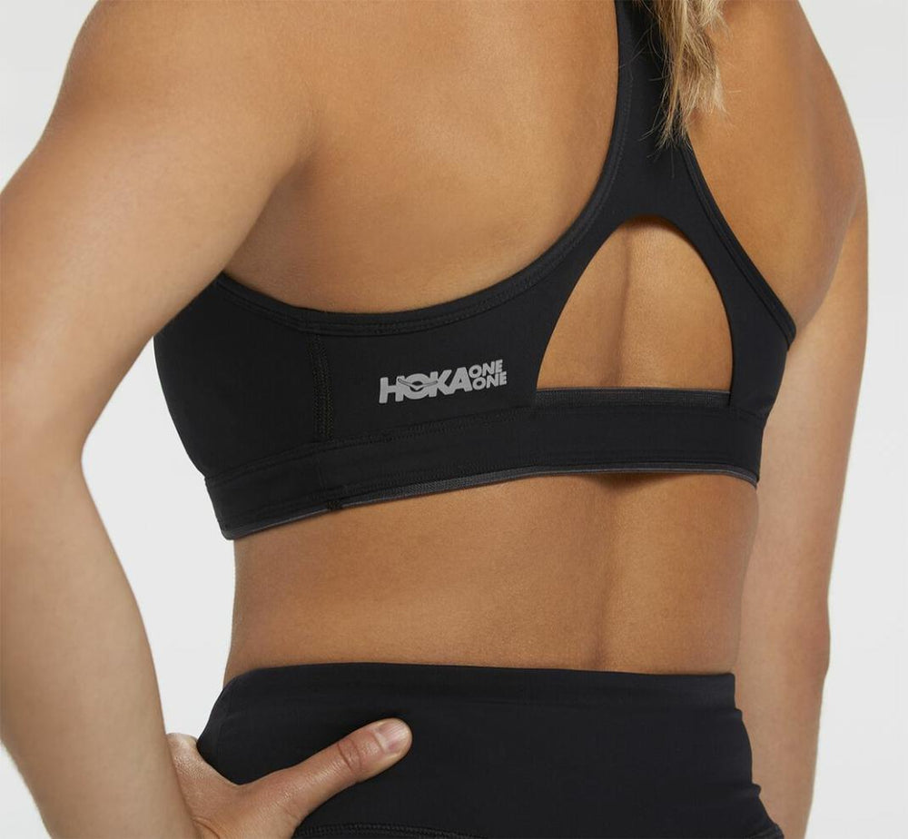 Women Tops | HOKA ONE ONE Performance Sports Bra Black