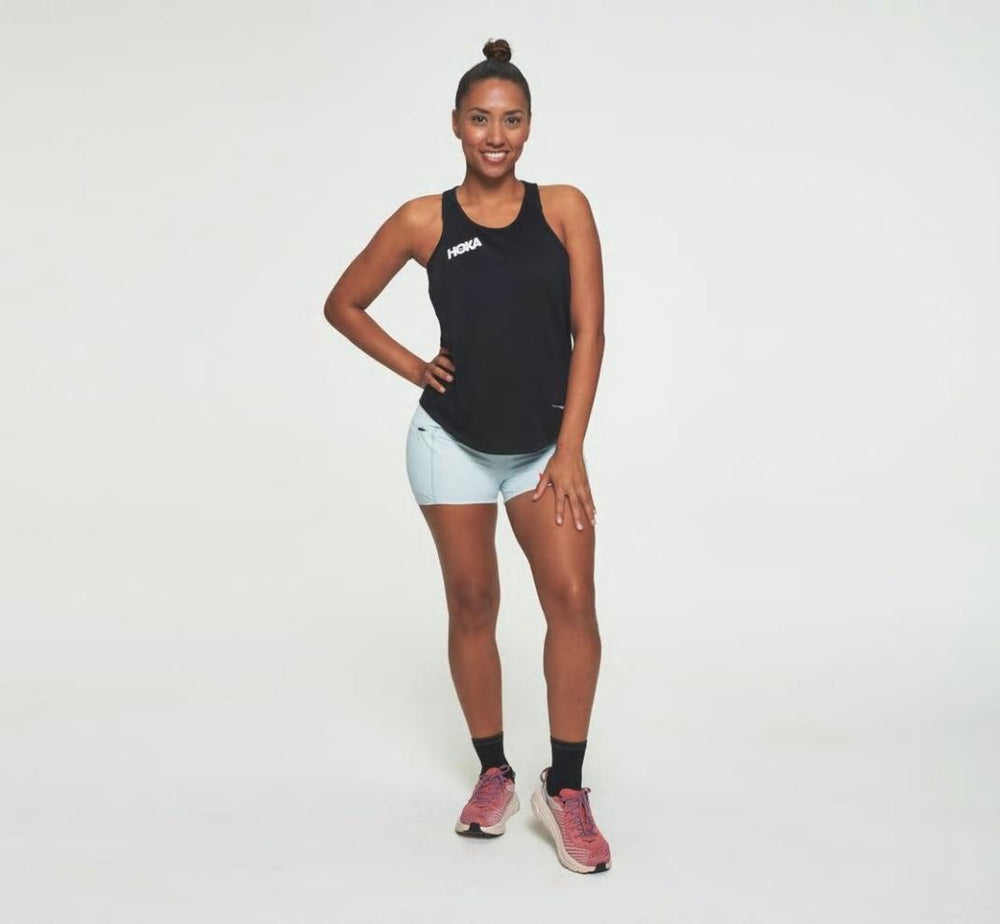 Women Tops | HOKA ONE ONE Performance Tank Black