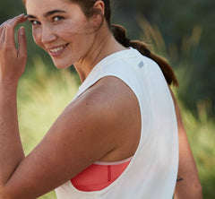 Women Tops | HOKA ONE ONE Performance Utility Tank White