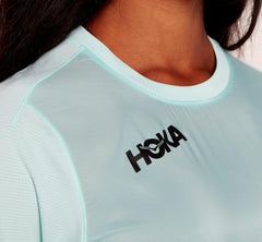 Women Tops | HOKA ONE ONE Wind Shirt Blue Tint