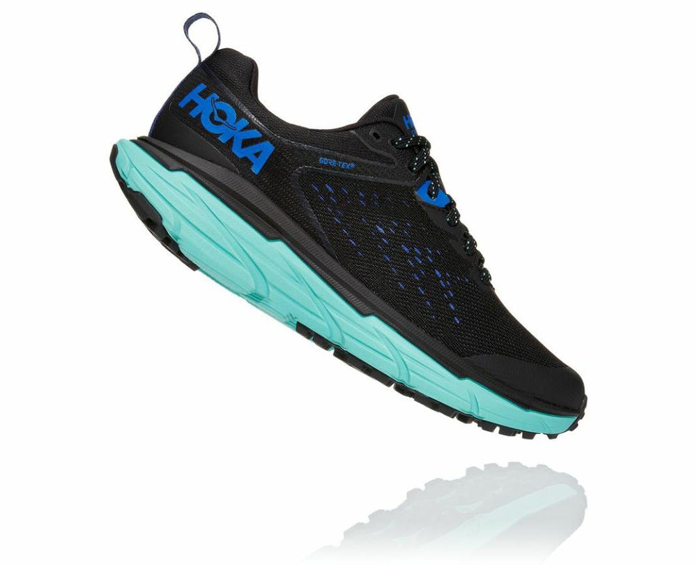 Women Trail Running | HOKA ONE ONE Challenger ATR 6 GORE-TEX Black / Cascade