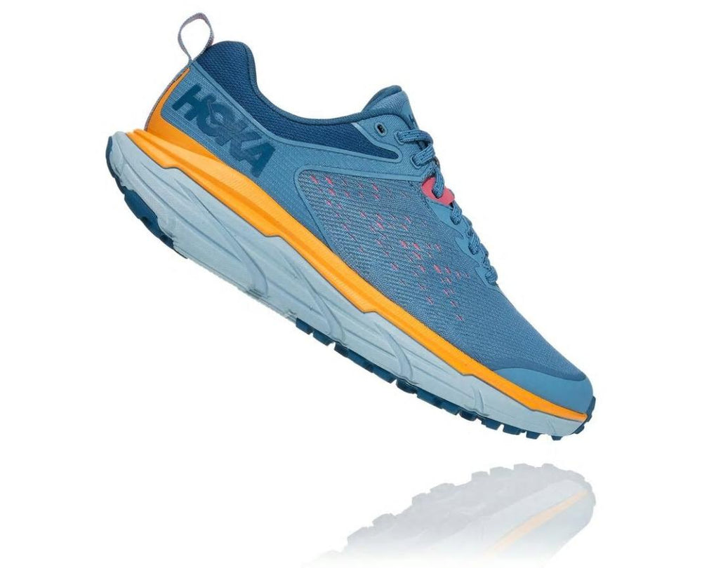 Women Trail Running | HOKA ONE ONE Challenger ATR 6 Provincial Blue / Saffron