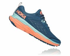 Women Trail Running | HOKA ONE ONE Challenger ATR 6 Real Teal / Cantaloupe