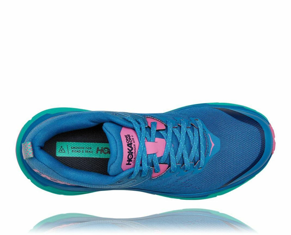 Women Trail Running | HOKA ONE ONE Challenger ATR 6 Vallarta Blue / Atlantis