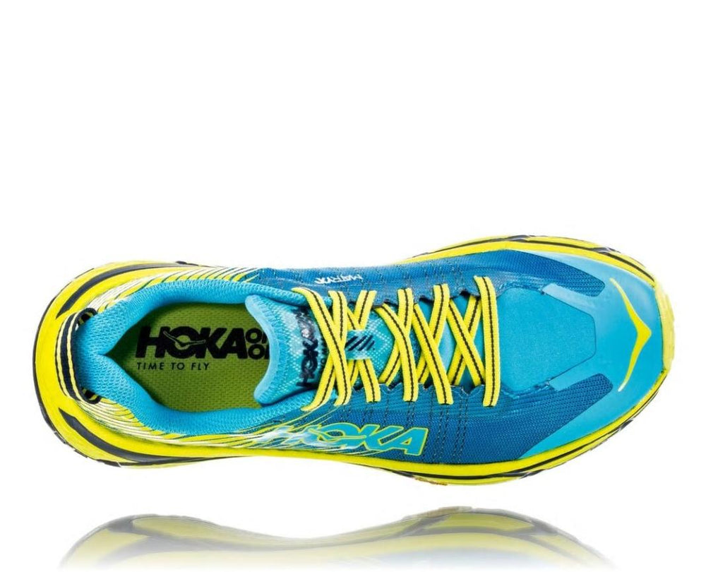 Women Trail Running | HOKA ONE ONE EVO Mafate 2 Cyan / Citrus