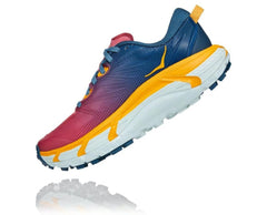 Women Trail Running | HOKA ONE ONE Mafate Speed 3 Moroccan Blue / Saffron