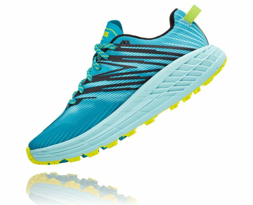 Women Trail Running | HOKA ONE ONE Speedgoat 4 Capri Breeze / Angel Blue