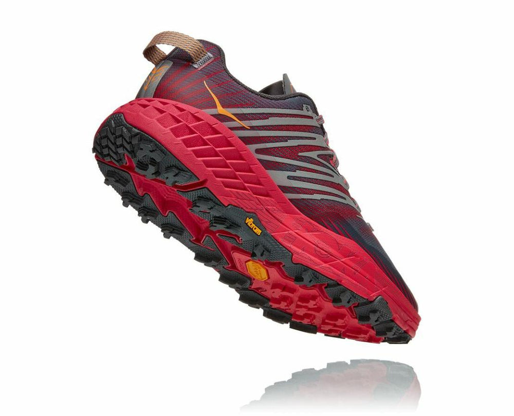 Women Trail Running | HOKA ONE ONE Speedgoat 4 Castlerock / Paradise Pink