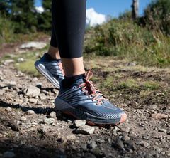 Women Trail Running | HOKA ONE ONE Speedgoat 4 Majolica Blue / Heather