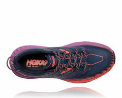 Women Trail Running | HOKA ONE ONE Speedgoat 4 Outer Space / Hot Coral