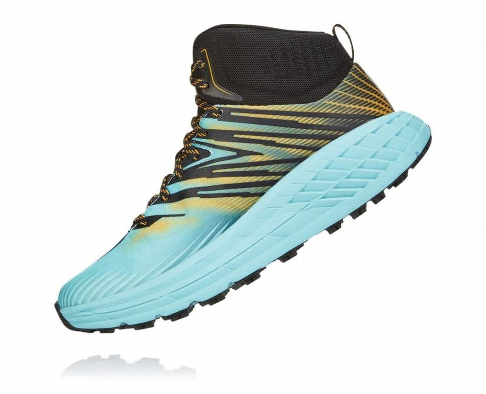Women Trail Running | HOKA ONE ONE Speedgoat Mid GORE-TEX 2 Antigua Sand / Golden Rod