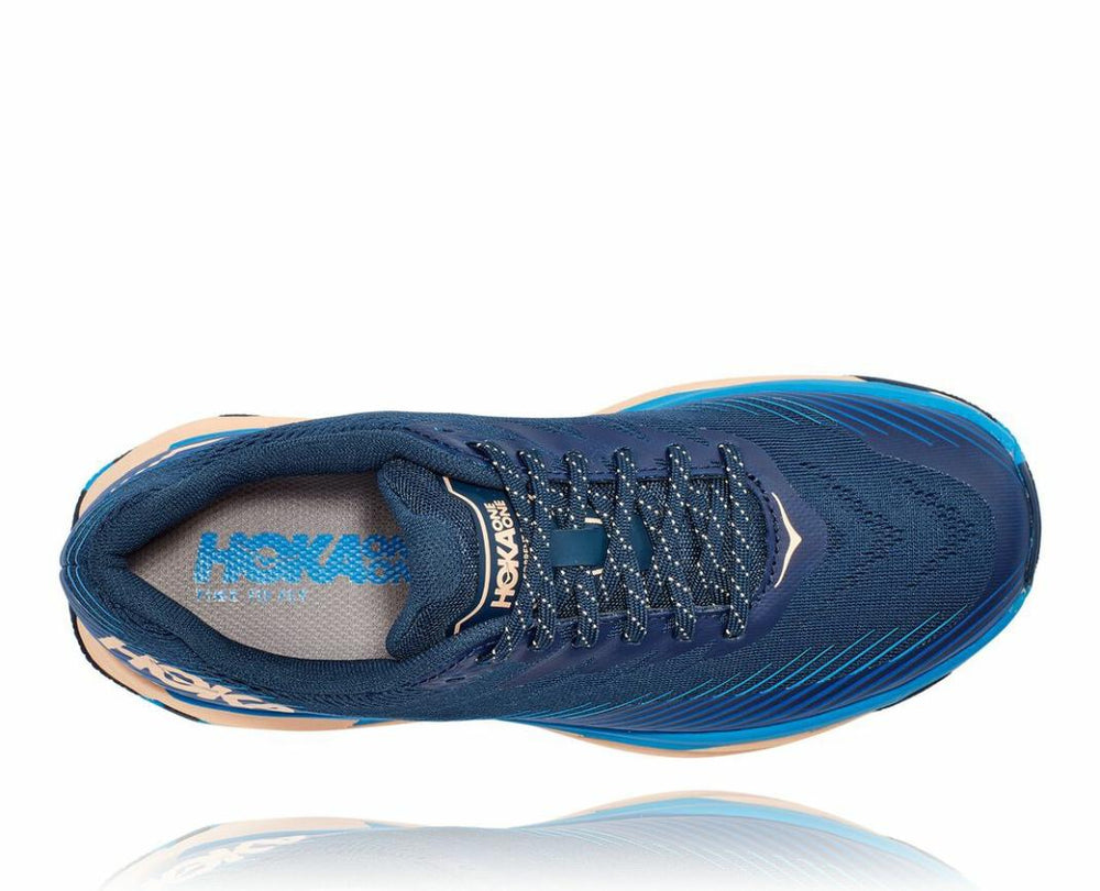 Women Trail Running | HOKA ONE ONE Torrent 2 Indigo Bunting / Bleached Apricot