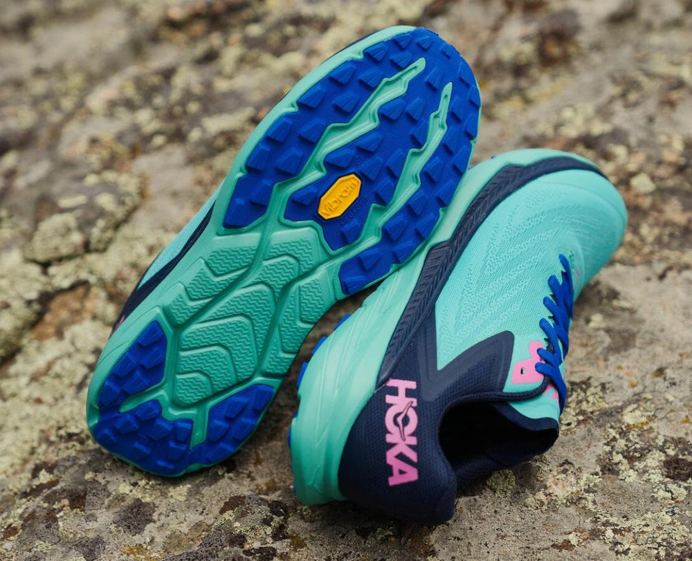 Women Trail Running | HOKA ONE ONE Zinal Atlantis / Outer Space