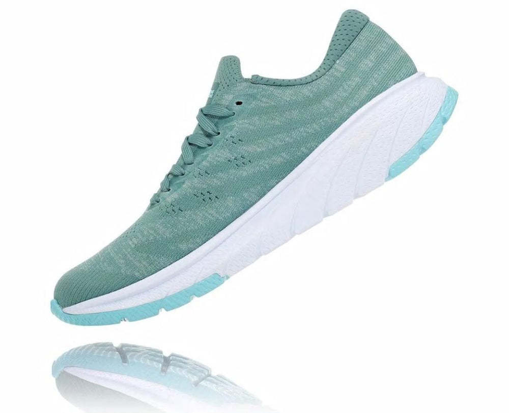 Women Walking | HOKA ONE ONE Cavu 3 Oil Blue / White