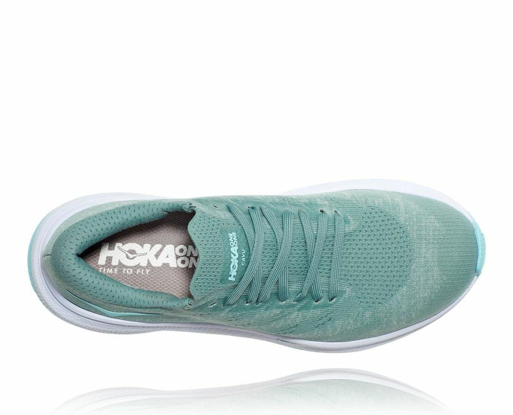 Women Walking | HOKA ONE ONE Cavu 3 Oil Blue / White