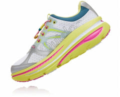 Women Walking | HOKA ONE ONE OV X HOKA Bondi B Lime Sherbet / Super Pink