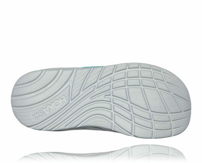 Men's ORA Recovery Slide Aquarelle / Blazing Orange