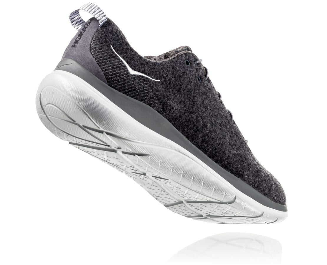 Men's Hupana Flow Wool Dark Shadow / Charcoal Gray