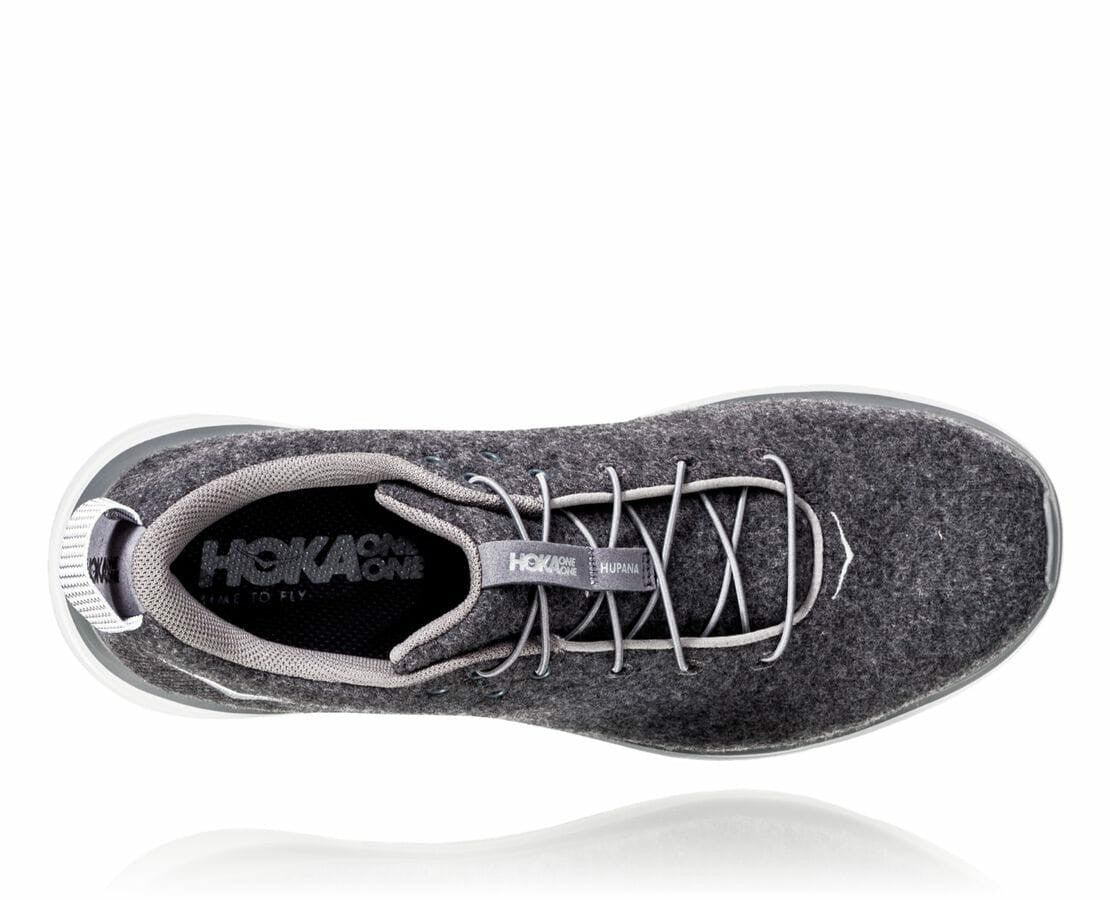 Men's Hupana Flow Wool Dark Shadow / Charcoal Gray