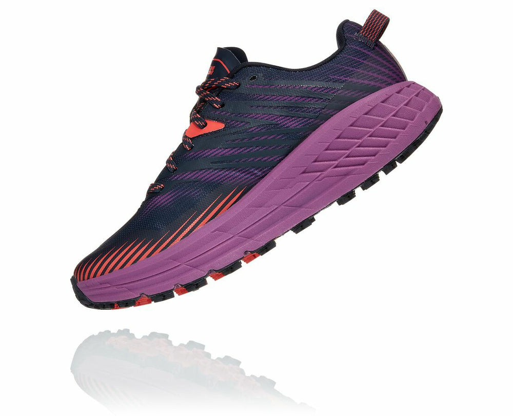 Women's Speedgoat 4 Outer Space / Hot Coral