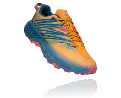 Women's Speedgoat 4 Saffron / Provincial Blue