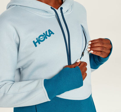 Women's Hoodie Blue Fog