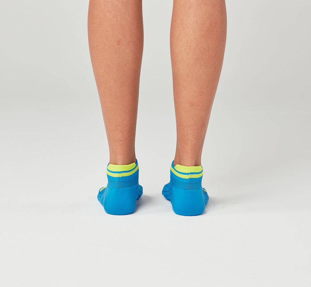 All Gender Performance No-Show Sock Diva Blue / Citrus